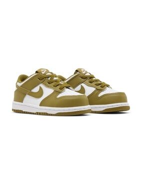 Nike toddler Low-Top size 6C Sneakers in Olive Green and White